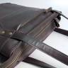 Кожаная женская сумка-шоппер AV2 Коричневая (B622)