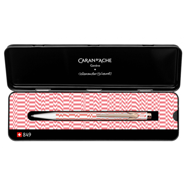 Ручка Caran d'Ache 849 Alexander Girard Розовая + box