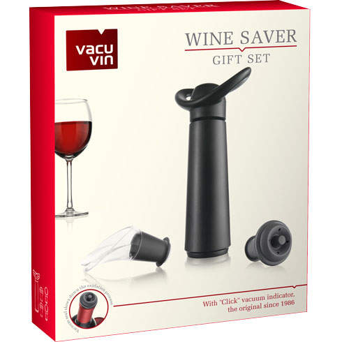 Набор для Вина Vacu Vin Черный