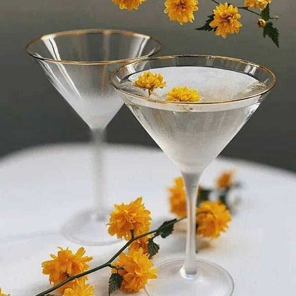 Келих для мартіні Gold Rome 250 мл