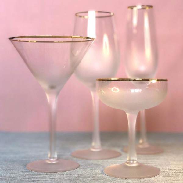 Келих для мартіні Gold Rome 250 мл