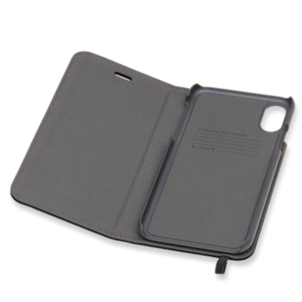 Чохол-книжка Moleskine для iPhone X Чорний