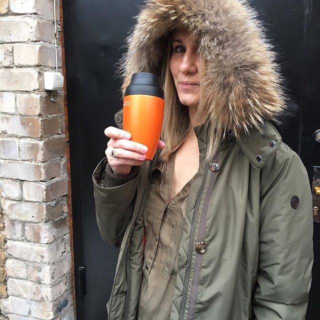 Термостакан Cheeki Coffee Mugs Leak Proof 350 ml Orange