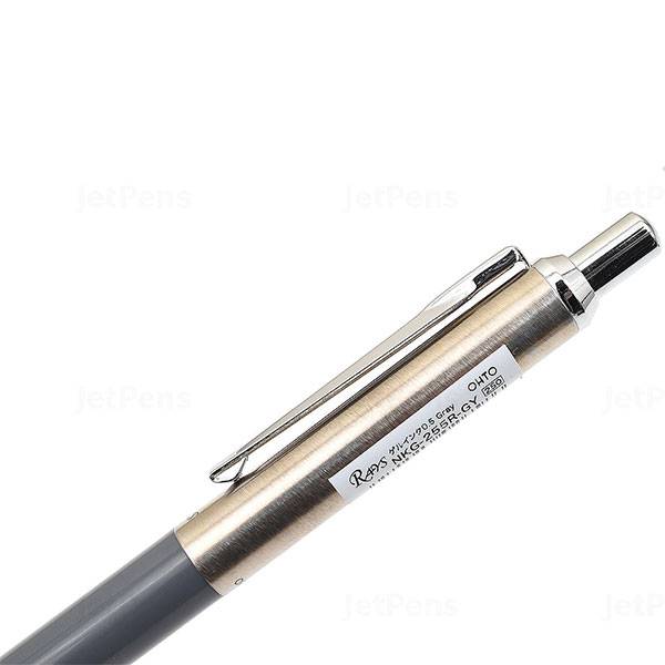 Ручка-ролер OHTO Quick Dry Gel Roller Rays 0,5 Серая