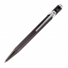 Ручка Caran d'Ache 849 Metal-X черная Синий стержень