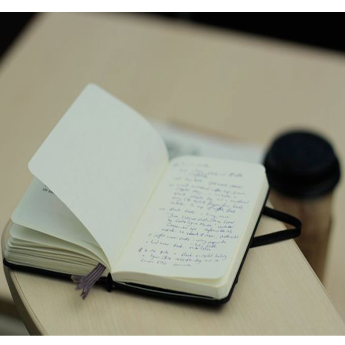 Блокнот Rhodia Rhodiarama черный А6 в линию