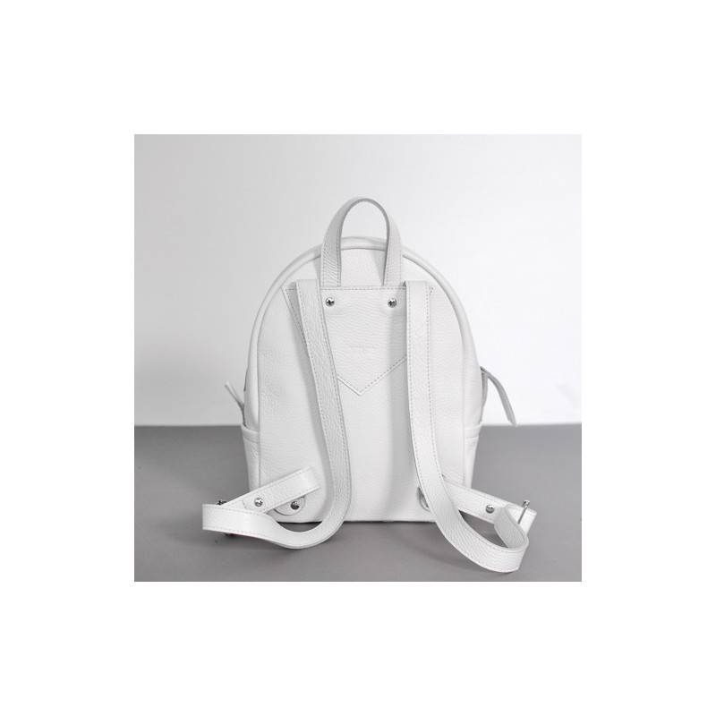 Рюкзак из кожи JIZUZ Sport White