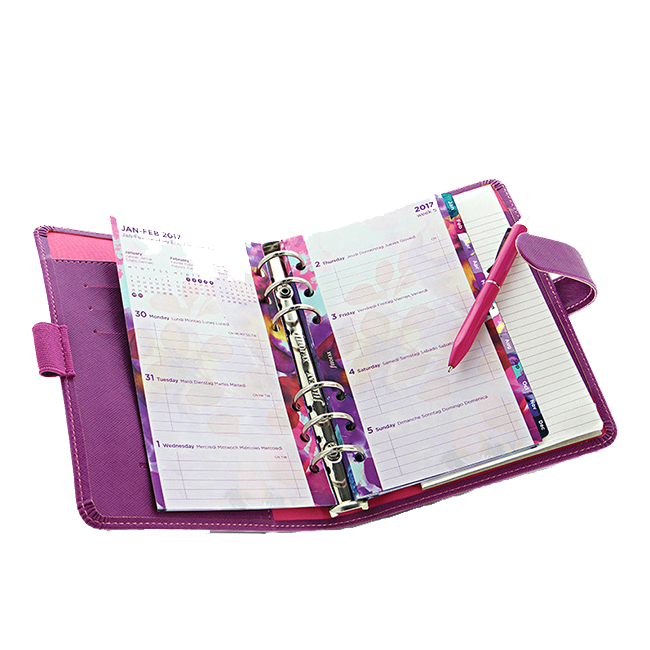 Бланки Цветы Filofax Pocket на 2019 год (6321)