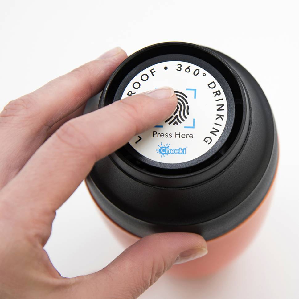 Термостакан Cheeki Coffee Mugs Leak Proof 350 ml Pink