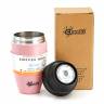 Термостакан Cheeki Coffee Mugs Leak Proof 350 ml Pink