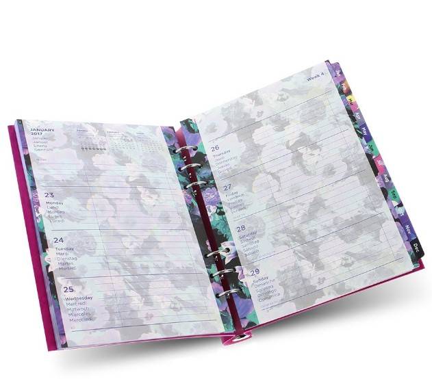 Комплект бланков Filofax Цветы A5 2020 (6351)