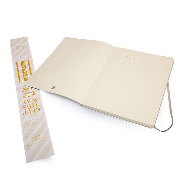 Большой блокнот Moleskine Classic Мягкая обложка Пшеничный Точка