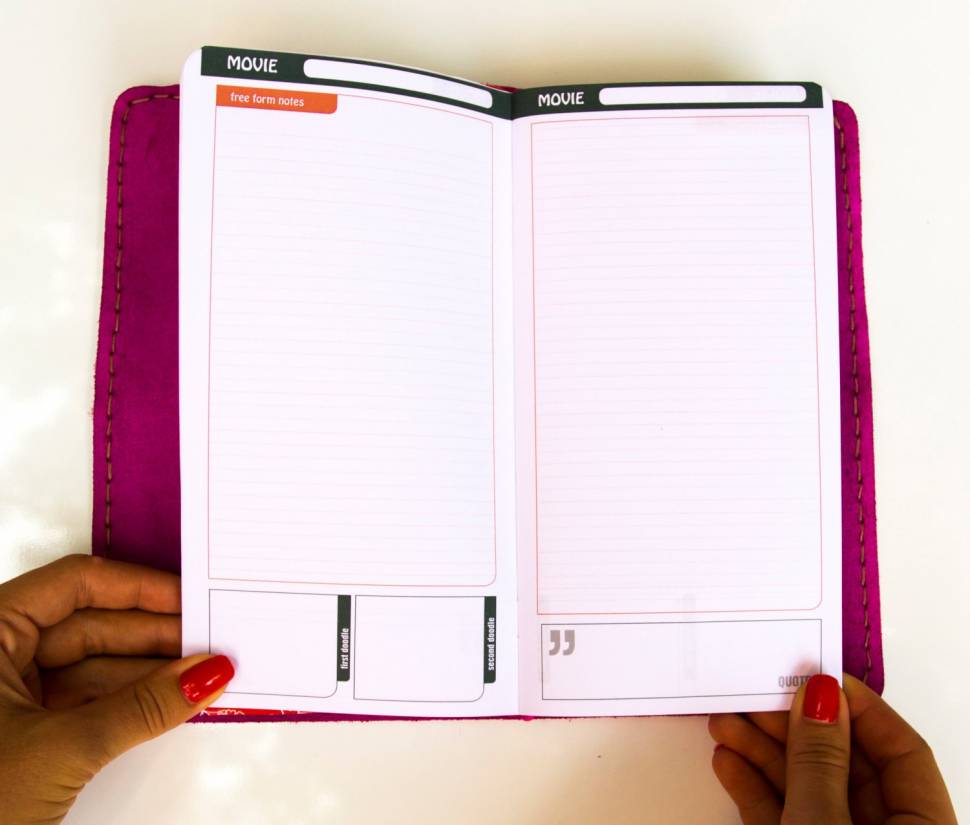 Блокнот Мидори О кино