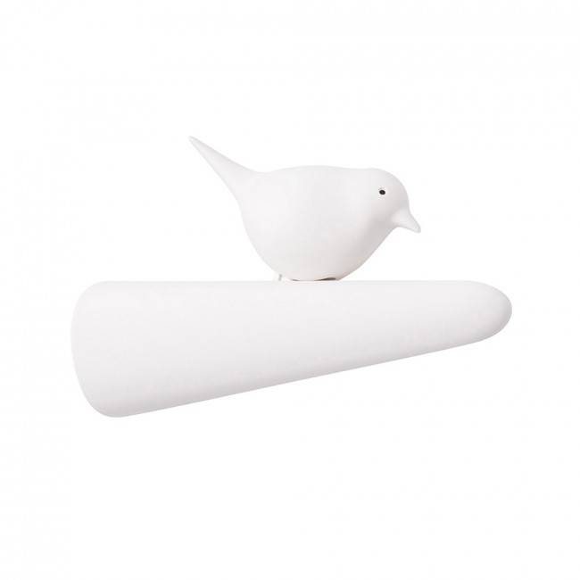 Крючок настенный Qualy Picky Sparrow Black