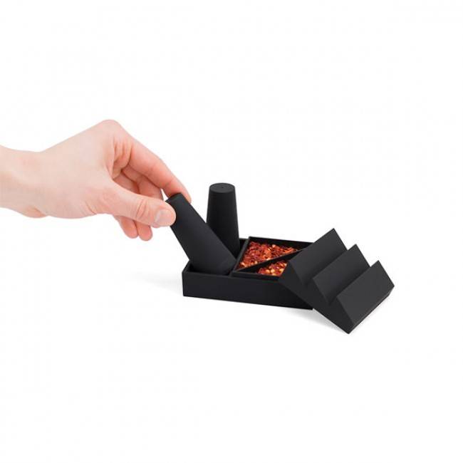 Набор шейкеров для соли, перца и специй Luckies Food Factory