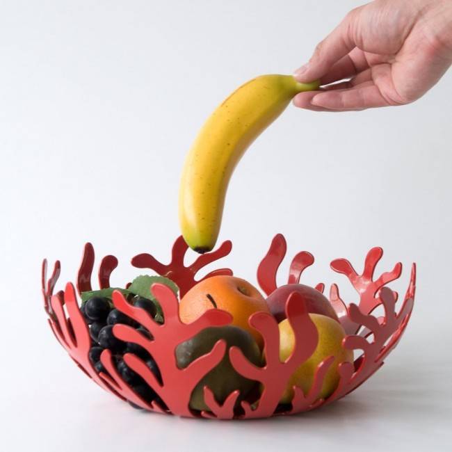 Корзина для фруктов Alessi Mediterraneo Красная