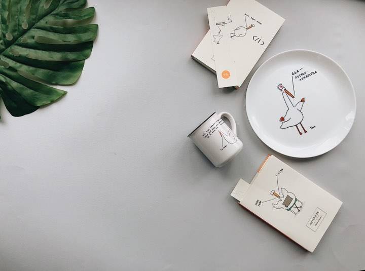 Тарелка Gifty Гусь Єда - лекарство