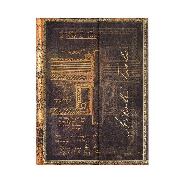 Блокнот Paperblanks Большой Манускрипты Тесла Линия