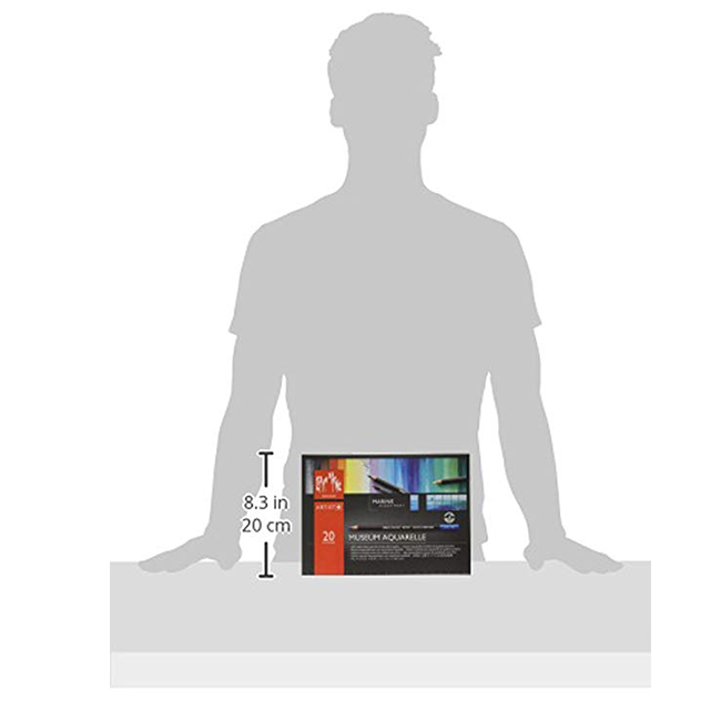 Набор акварельных карандашей Caran d'Ache Museum Aquarelle Marina 20 цветов