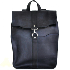 Женский кожаный рюкзак AV2 Синий (P503)