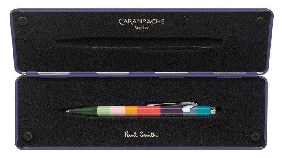 Ручка Caran d&#39;Ache 849 Paul Smith Фіолетовий Бокс