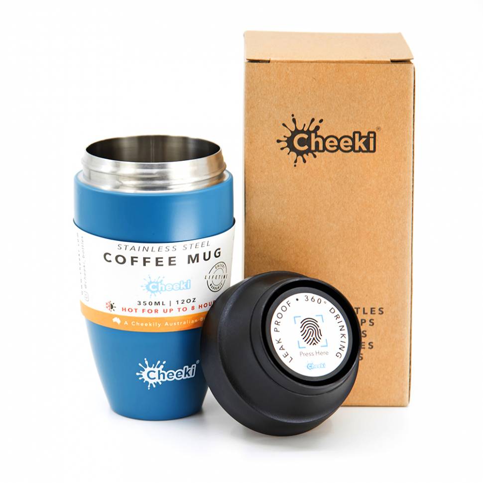 Термостакан Cheeki Coffee Mugs Leak Proof 350 ml Topaz