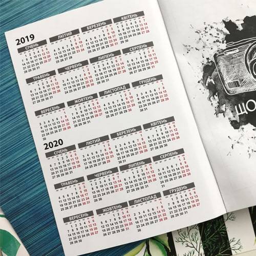 Планер Фотографа Черный