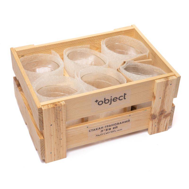 Набор Пьяных Стаканов Мужской (6 шт + ящик)