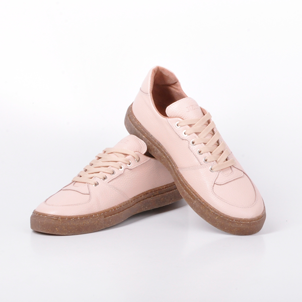 Кожаные кеды Hillstar бежевые