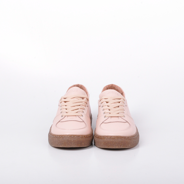 Кожаные кеды Hillstar бежевые