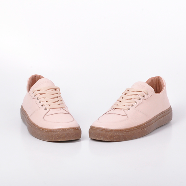 Кожаные кеды Hillstar бежевые