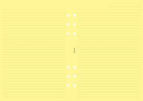 Бланки Filofax A5 Yellow Ліни (343010)