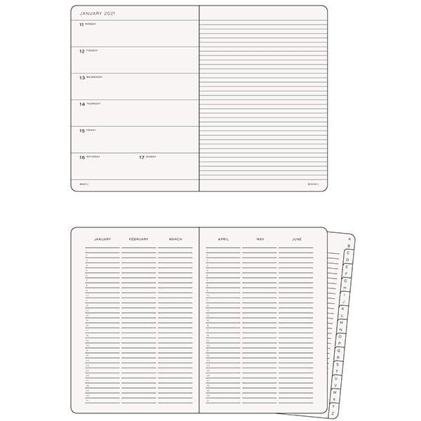 Средний Еженедельник с Заметками Leuchtturm1917 Metallic Edition Золотой 2021