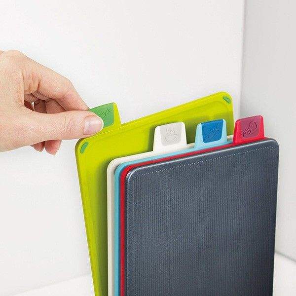 Набор Разделочных Досок Joseph Joseph Mini Серая 4 предмета