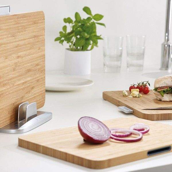 Набор Разделочных Досок с подставкой Joseph Joseph Бамбук