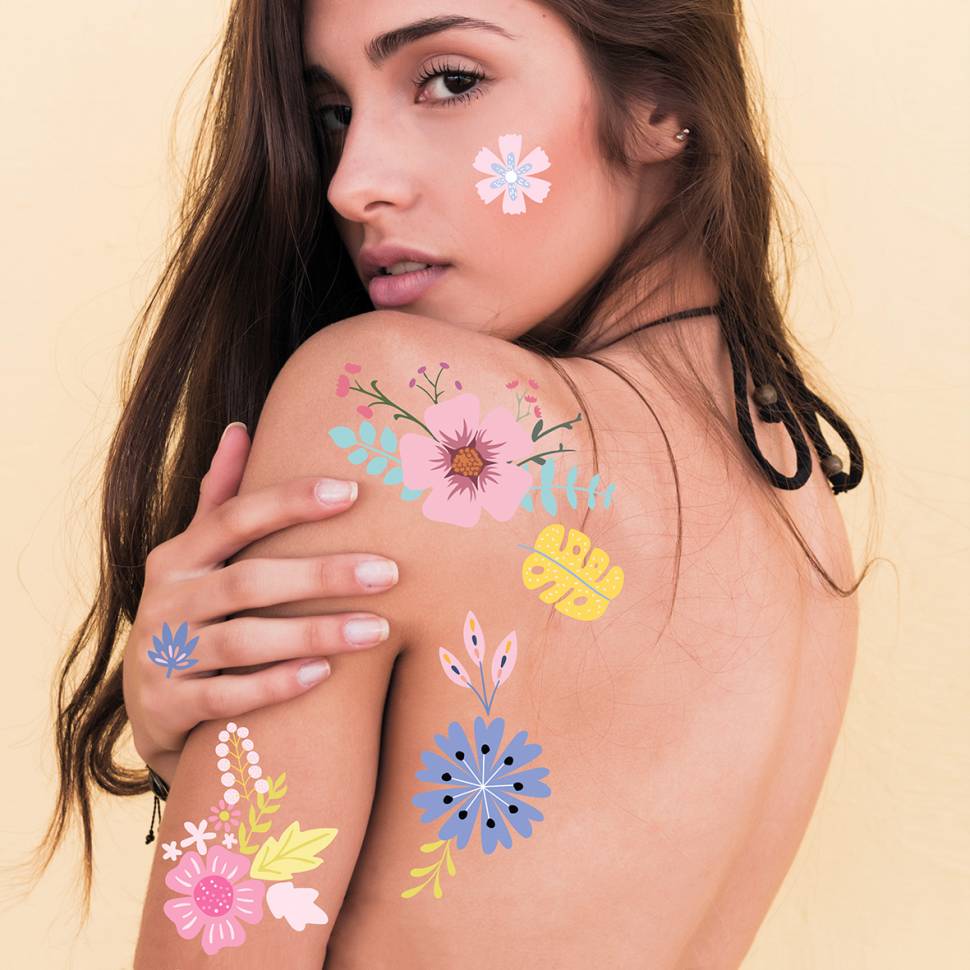 Временная татуировка Cobart Flower Power
