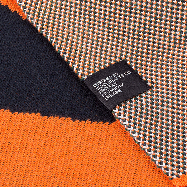 Плед из хлопка Woolkrafts Tiger 140х100 см