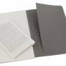 Карманная тетрадь (3 шт) Moleskine Cahier серая Чистые листы