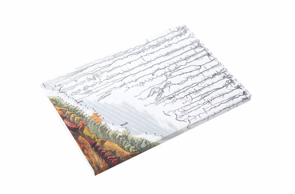 Скетчбук Hiver Books Moonrise Mountain & River А5 (144 стр)