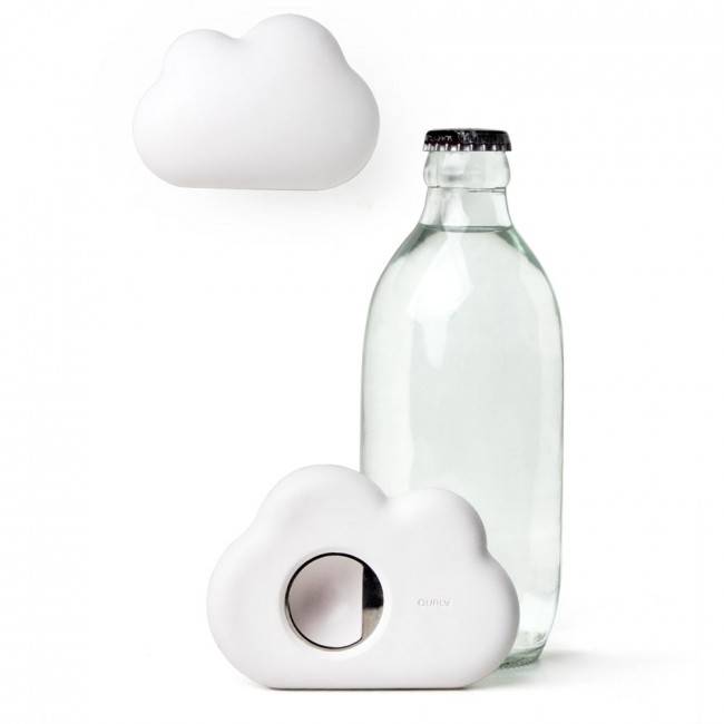 Відкривачка для пляшок Qualy Cloud Біла