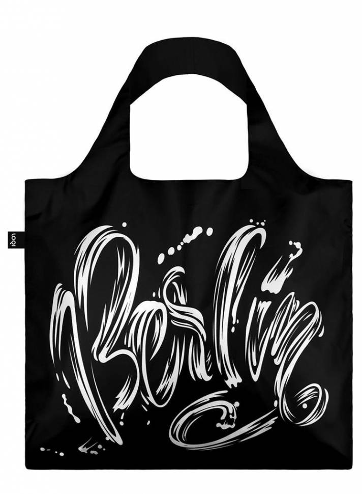 Сумка для покупок складная LOQI SAGMEISTER with WALSH Berlin Pop