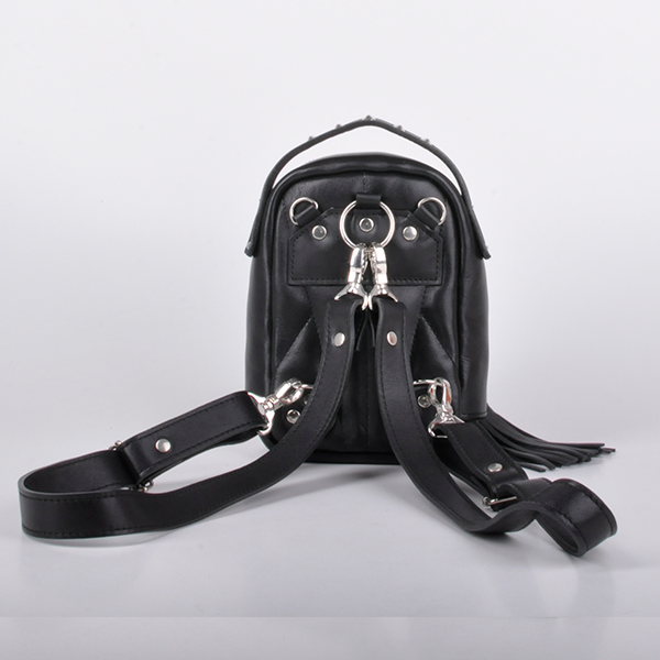 Рюкзак из кожи JIZUZ Original Scotty Black гладкая кожа