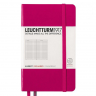 Блокнот Leuchtturm1917 Карманный Розовый Клетка (344804)