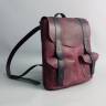 Шкіряний жіночий рюкзак AV2 Коньячний (P561)