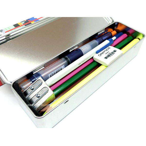 Набір Caran d&#39;Ache Back to School Multiproduct 16 елементів + металевий пенал