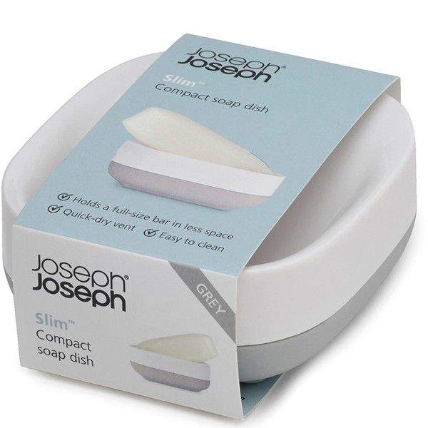 Мыльница Joseph Joseph Slim Белая