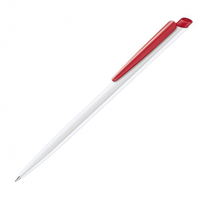 Ручка Кулькова Dart Polished Basic Пластикова з Червоної кліпси