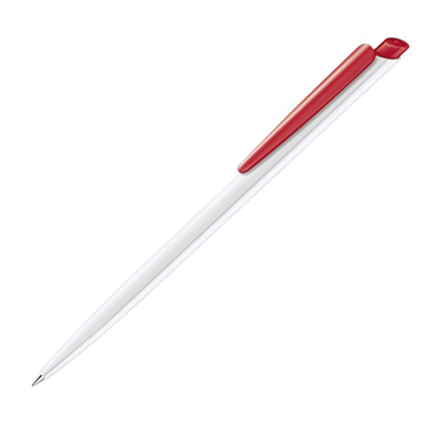 Ручка Кулькова Dart Polished Basic Пластикова з Червоної кліпси
