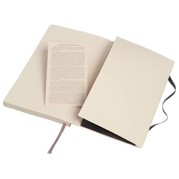 Карманный блокнот Moleskine Classic Мягкая обложка Черный Чистые листы