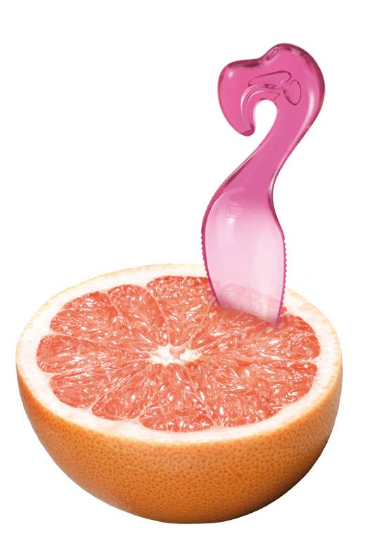 Ложка для грейпфрута PINK Червоний